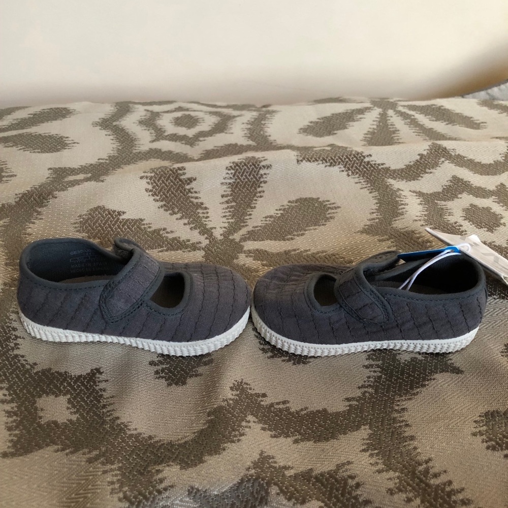 ZARA MINI COTTON SHOES Sz 6-9 - Picture 4 of 14
